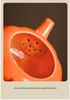 Persimmon Tea Set - Festive Ruyi Design, Custom Ceramic Gift Box for Weddings & Souvenirs