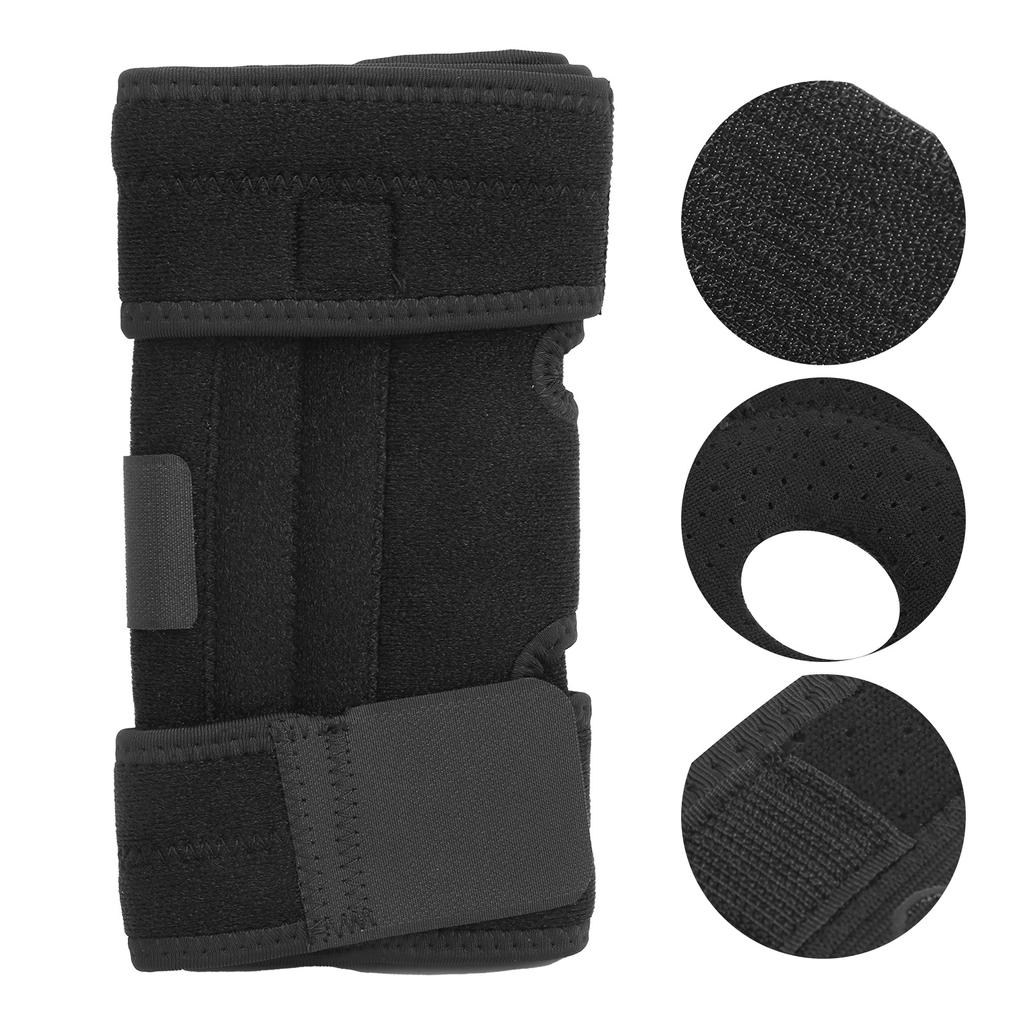 Outdoor Climbing Knee Pad Breathable for Running Riding Sports Fitness Protector with 4 Spring Bars