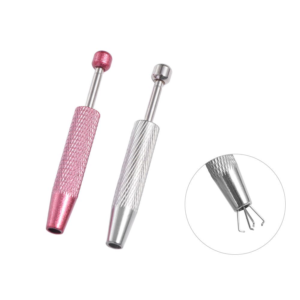 Convenient IC Extractor Pickup Durable Phone Repair Tool IC Extractor Four-claw Clip  Grab Gemstone