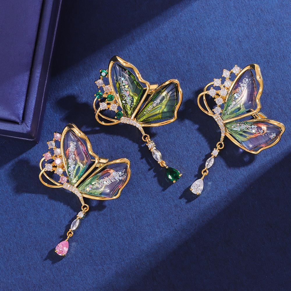 Senior brosjer blomst blad brosje pins for kvinner dress anheng mote brosjer smykker