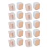 20Pcs Chair Leg Protector for Hardwood Floor Rubber Felt Furniture Pad Cover Non Scratches Noise