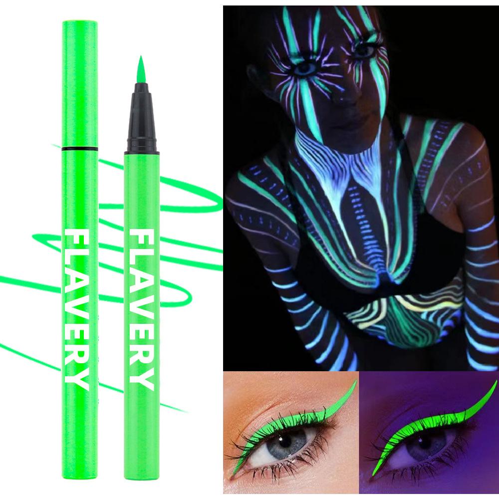 New Liquid Twelve-color Eyeliner Pen Is A Single Matte  Quick-drying
