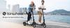 Electric scooter, foldable, street legal, 10-inch wheels, top speed 20 km/h, 36V 10AH, ABE certified, max range 40 km, max load 120 kg