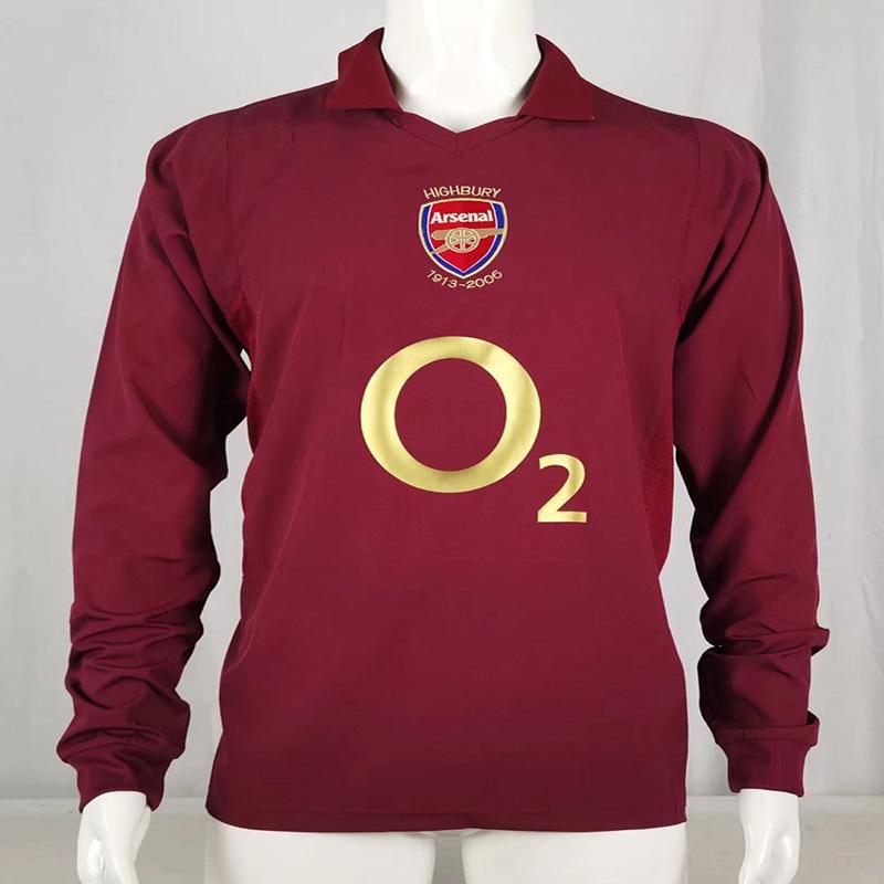 02-03 Arsenal retro krekls 04-05 mājas