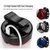 Rechargeable High-Brightness Bicycle Tail Light for Mountain and Road Bikes