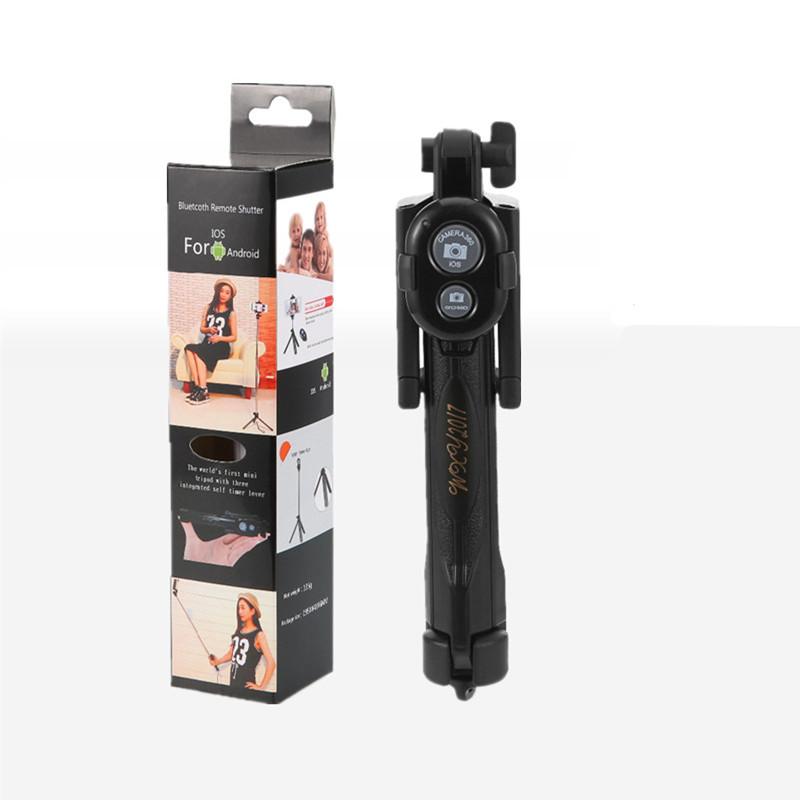 

Легкий Monopod Селфи Stick Bluetooth с кнопкой селфи палку затвора