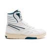 Li Ning Fabric Leather 005 Classic Retro Color Block Sports Casual Breathable High-Top Sneakers Women Sneakers White ALFR166-1