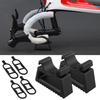 Quick-release inverted parking stabilizer repair tool for handlebar supports of road and mountain bicycles