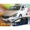 J&J AUTOMOTIVE | Heko Air Deflectors Wind Deflectors For Opel Astra K 5D. Berlina 2015-2021