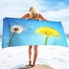 Oversized Beach Towel , Dandelion Extra Large Big Pool Swim Travel Soft Towel Blanket for Camping Travel Lounge Chair Cover Gift