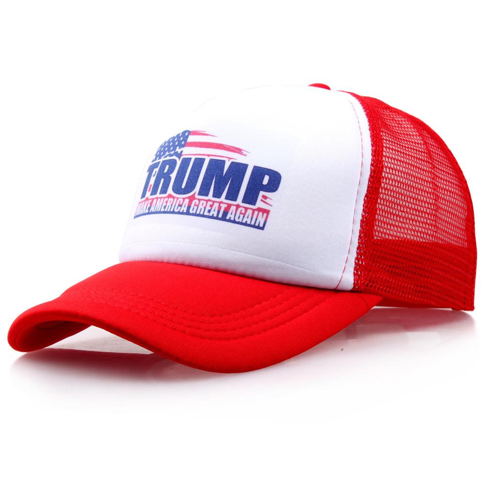 Printing Letter Hat Donald Trump Republican Adjustable Mesh Cap Fashion Gift