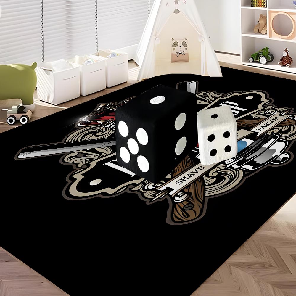 Vintage Sign Expert Barber Shop Floor Mat Non-Slip Laundry Room Mat Laundry Decor Balcony Child Living Room Household Carpets