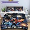 3pcs Duvet Cover Set (1*Duvet Cover + 2*Pillowcase, Without Core), Michael Jackson Print Bedding Set, Bedroom Decor, All‑Season, Birthday Gift