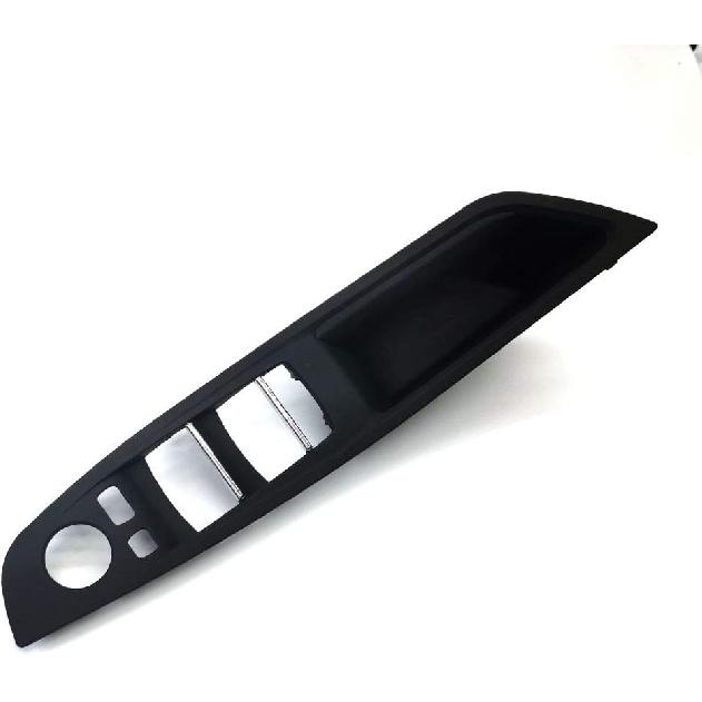 Driver Side Door Handle for BMW 5 Series, Window Switch Armrest Panel, Inner Pull Trim Panel Cover Replacement 2010-2016 Series 520 523 525 528 530