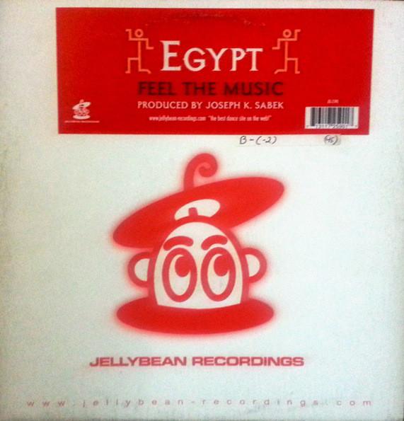

12inch Record EGYPT - Feel The Music JEL2590 Jellybean Recor 2000 US Dance & Electronica Used
