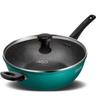 Crystal Magnetic Induction Non-Stick Wok