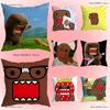 Cute Domo-kun Pillow Case Cute Cartoon Anime peripheralsBedroom Sofa Decorative Cushion Cover Soft Cushion Cover