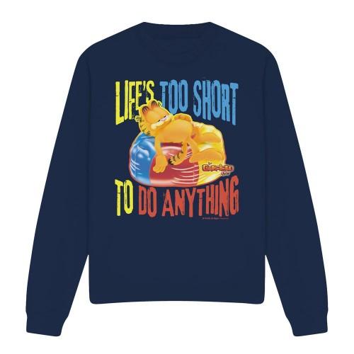 Garfield Unisex Adult Too Short Sweatshirt