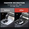 Carbon Fiber Modified For Infiniti G35 G37 2007-2013 Car Gear Shift Panel Cover Trim Frame Decoration Auto Interior Accessories
