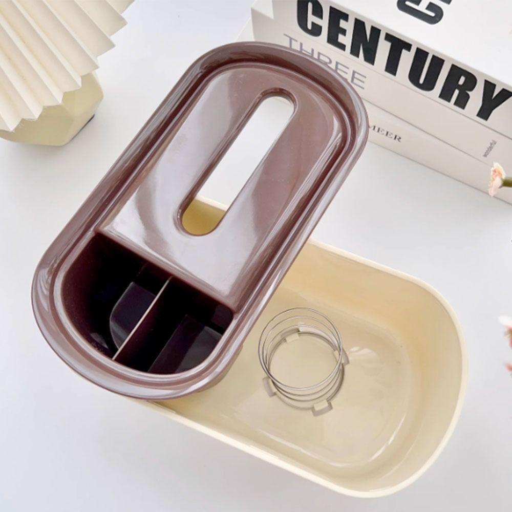 Rectangular Tissue Storage Box Plastic Napkins Dispenser Creative Tissue Holder  Household