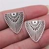 10pcs Charms Waterdrop For Earring Making DIY Jewelry Findings For Jewelry Making Accessories Antique Silver Color