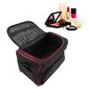 Travel Makeup Bag Large Capacity Waterproof Zipper Closure Cosmetic Organizer Bag with Shoulder Strap