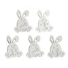 Silicone Rabbit Hollow Casting Mold Crafting Tool For LED Nightlight Making And Concrete Gypsum Decorative Accessories