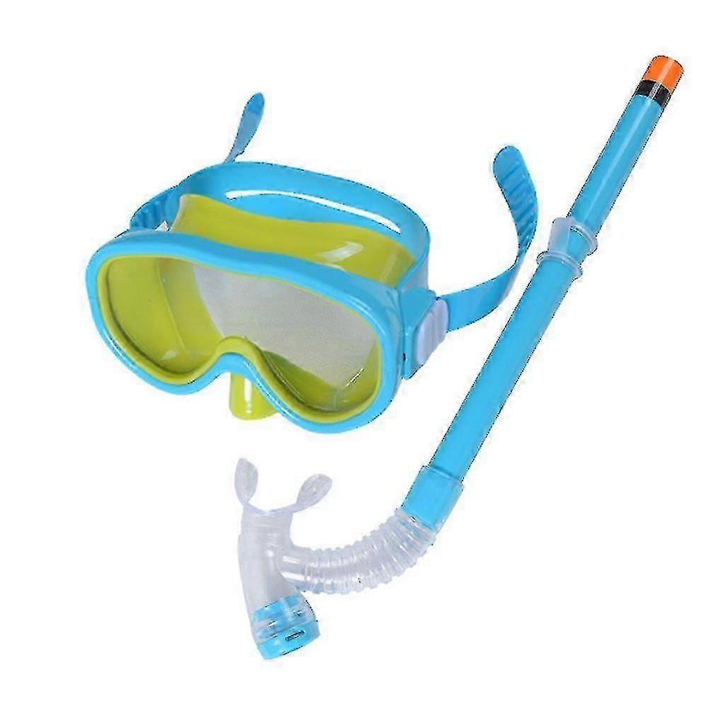 Fashion Kids Swimming Glasses With Snorkeling Under Sports Boys Girls Kids Diving Glasses (1pcs)