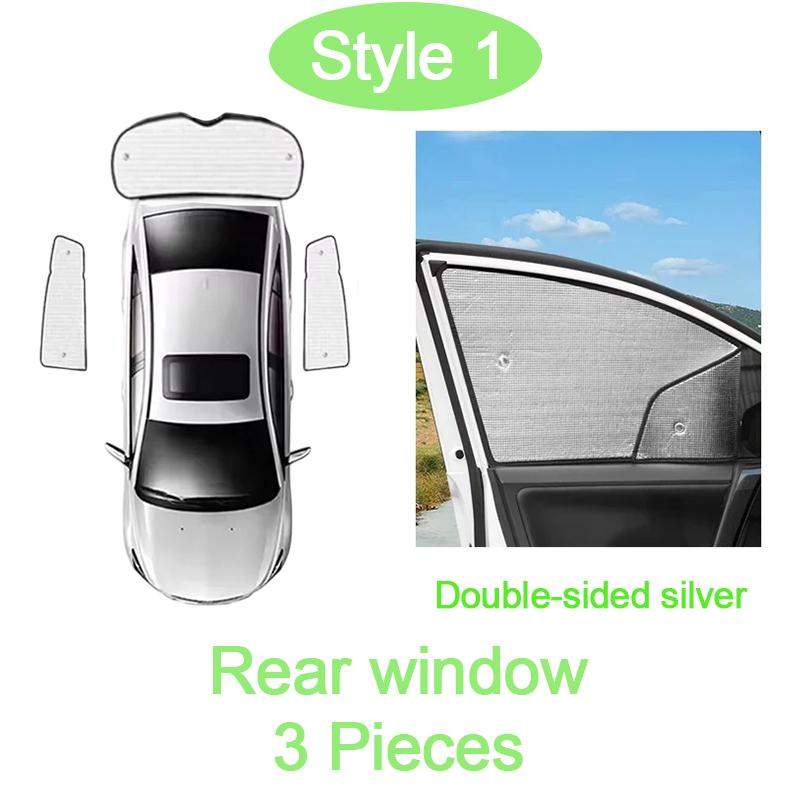 Car Full Sunshades For BYD Seagull Accessories Dolphin Mini Surf Atto 1 EQ 2025 2024 2023 Aluminium Foil Windshield Heat Shield