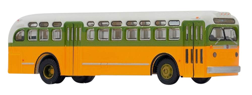 World Bus Collection WB001 GMC TDH4512 Yellow Diorama Supplies production run for the initial (Limited manufacturer's order)