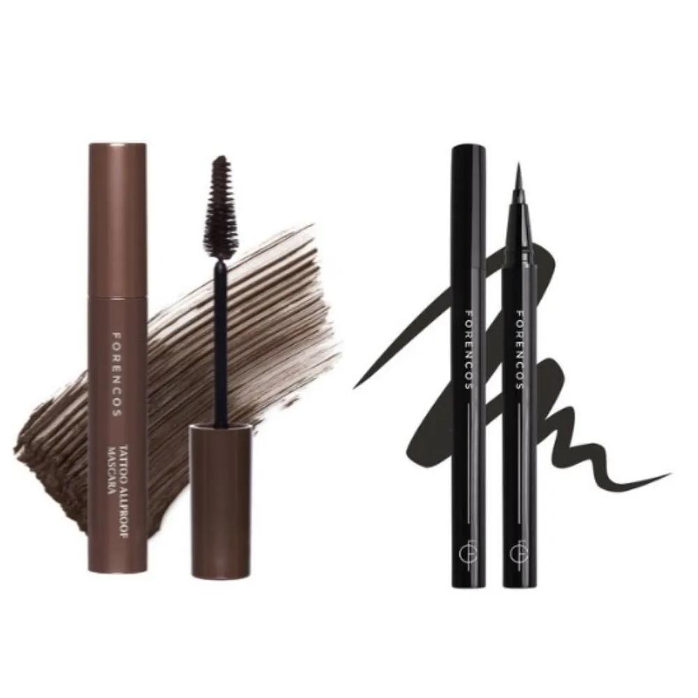 

Forencos НАБОР Тушь для ресниц Deep Brown, Подводка для глаз Real Black