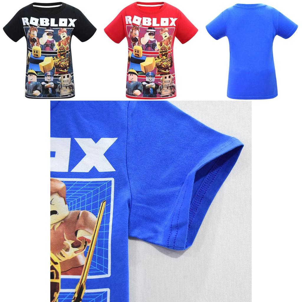 Lebhaftes Roblox Charakter Spiel T-Shirt für Kinder mit bequemer Baumwolle