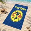 Club America Custom Name Beach Towels Also Serve As Bath Towels Summer Essential a Musthave for the Outdoors the Beach and the Pool