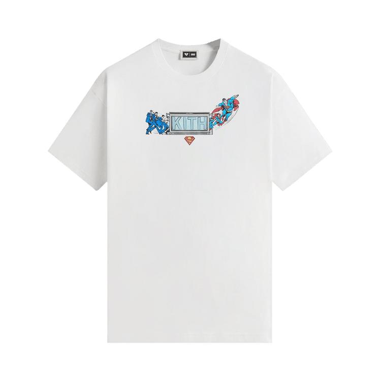 

Kith x Superman Booth Vintage Tee White Unisex Tops KHM033834-101 XL