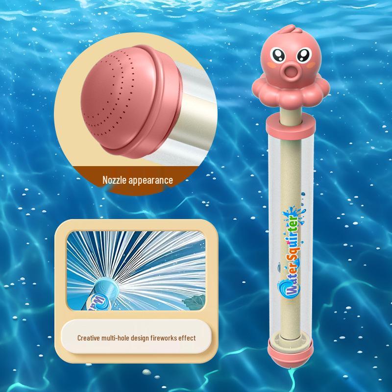 Spot Cross-border Pull-out Fireworks Water Gun for Summer Water Play and Beach Fun