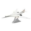 Russian Tupolev Blackjack Strategic Bomber Fighter Model At the Aviation Science Exhibition 1200 Tu-160