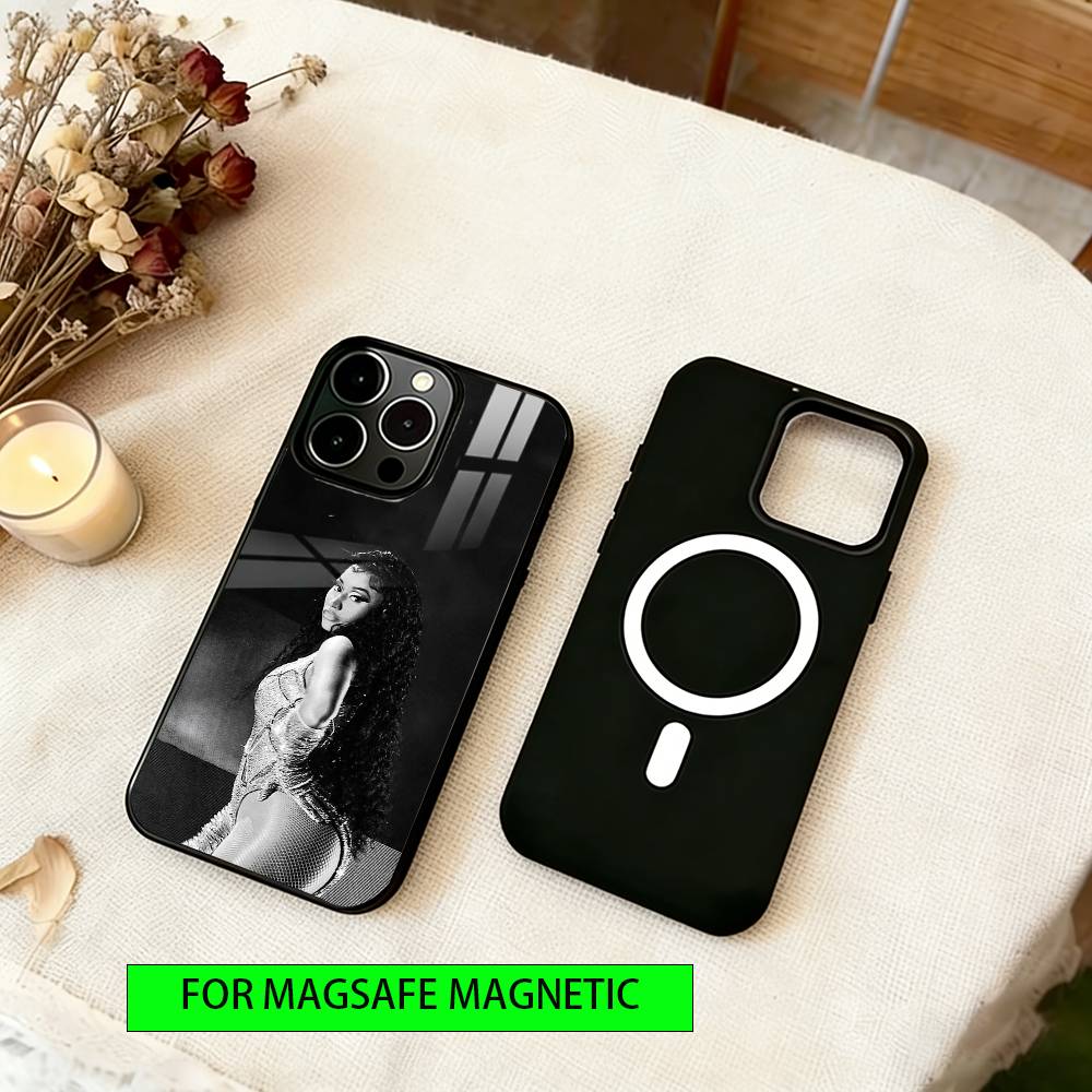 

Nicki Minaj Singer Phone Case For iPhone17,16,15,14,13,12,11 Plus,Pro Magnetic with Magsafe Wireless Charging iPhone11Pro
