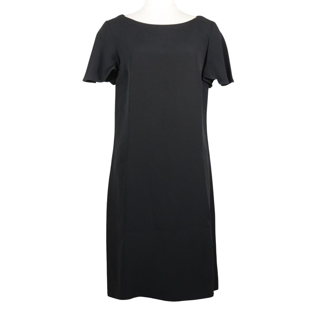 PRADA Backhaul one piece Short sleeve black Rayon Women Used