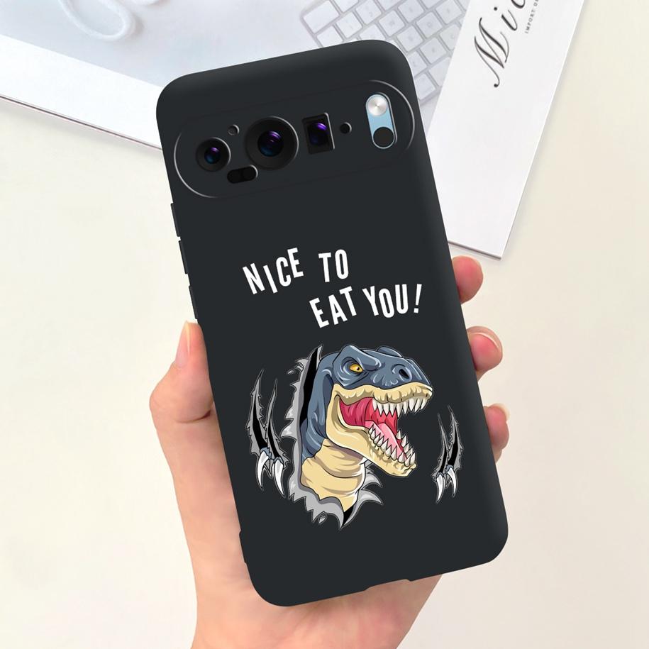 For Coque Google Pixel 9 Pro Phone Case Lovely Astronaut Duck Cow Shockproof Silicone Soft Cover For Google Pixel 9 Pixel9 Shell