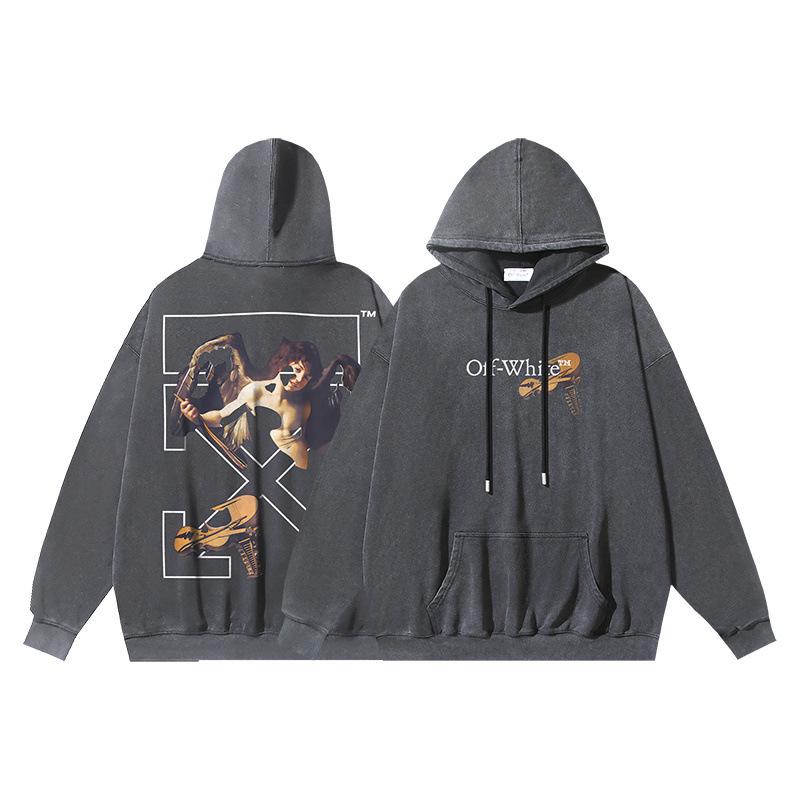 2025 Höst/Vinter Unisex Oregelbundet Bokstavs- och Pilmönster Rundhalsad Pullover Sweatshirt