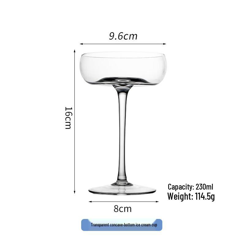 Versatile Plastic Dessert & Beverage Cup