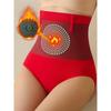1 Pair Elegant High-Waist Tummy Control Shapewear Pants for Women, Butt Lifting & Belly Slimming, Body Shaping Underwear|Internal Hook Closure