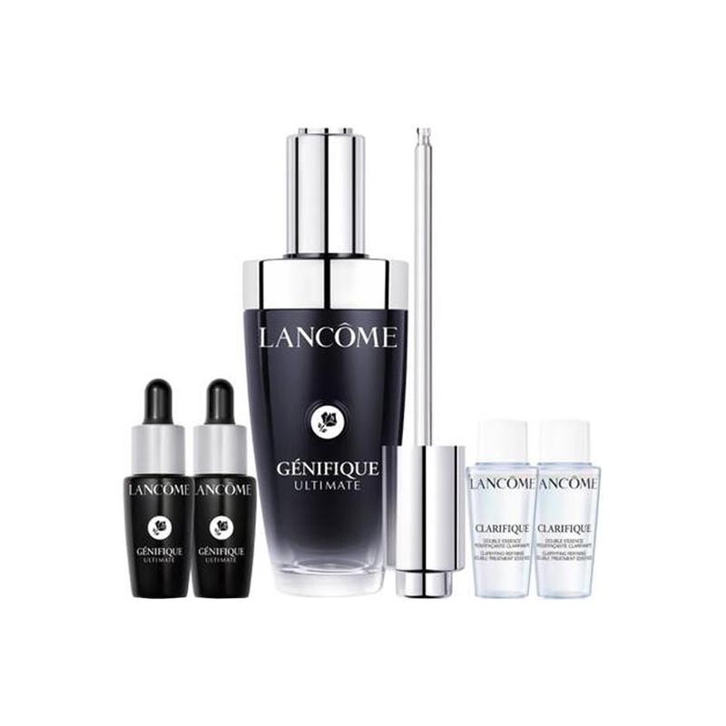 Lancôme Super repair small black bottle essence soothing 50ml+7ml*2+10ml*2 чёрный