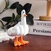 Creative Middle Finger Duck Resin Ornament - Funny Sand Sculpture Birthday Gift