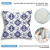 Nautisches Kissenbezug-Set aus Marineblauen Anker-Kissenbezügen, Home Dekorativer Kissenbezug für Sofa, Couch, Bett, Büro, Auto