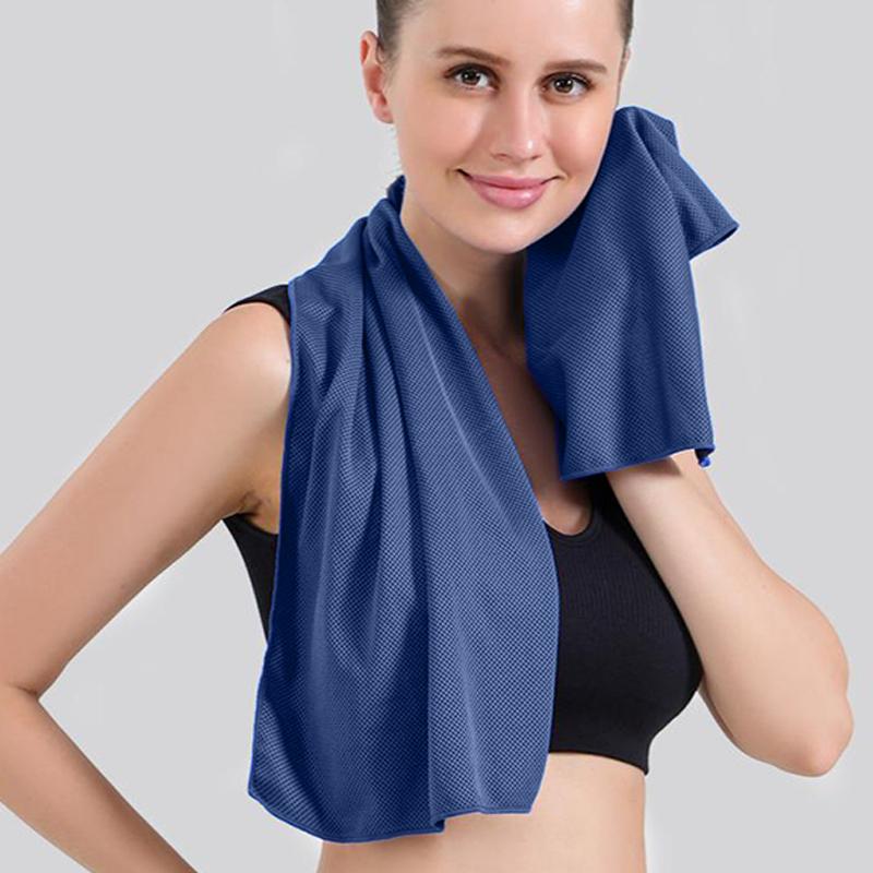 Sommer Kalt Sport Outdoor Eis Fitness Eis Schnell Trocknend Kühl Handtuch