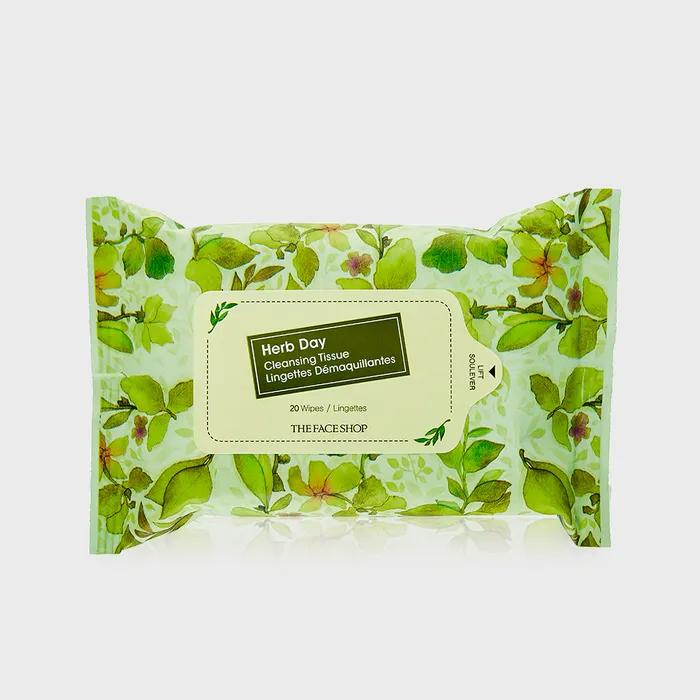 

The Face Shop Herb Day Cleansing Tissue 20 sheets
