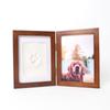 Pet Paw & Baby Handprint Keepsake Frame: Dog Paw & Baby Footprint Souvenir
