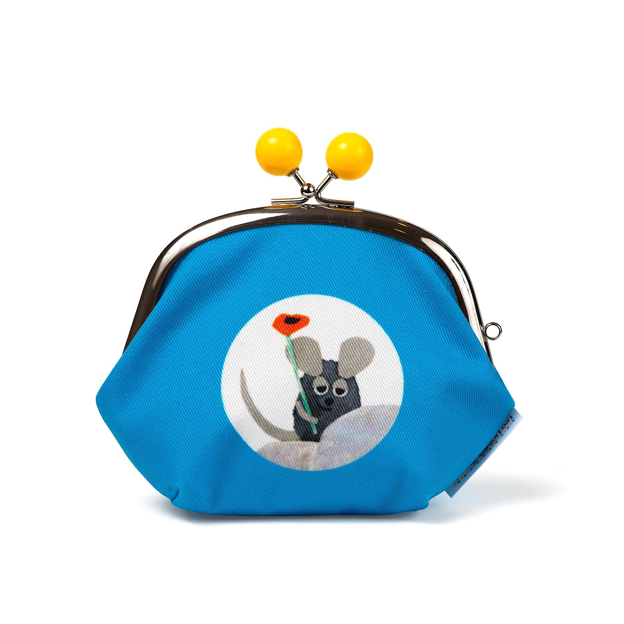 Кошелек Crane Kobo Leo Lionni 3,5 дюйма с расширяющимися боковинами (Фредерик)