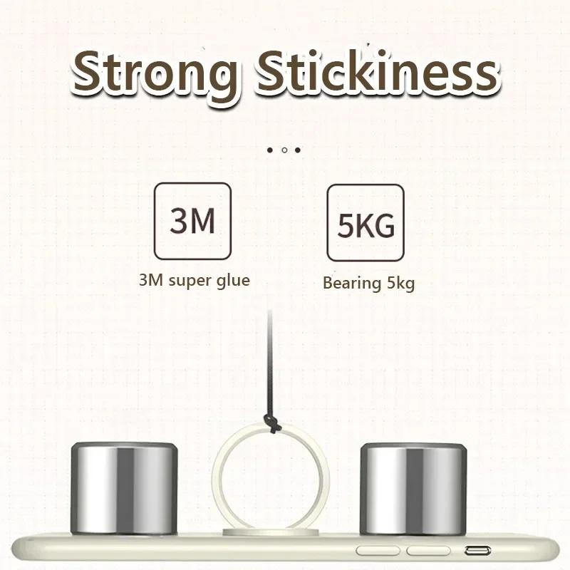 Finger Ring Holder Stand Grip 161 Rotating For Mobile Phone Car Magnetic Mount Phone Back Sticker Pad Unniversal Bracket